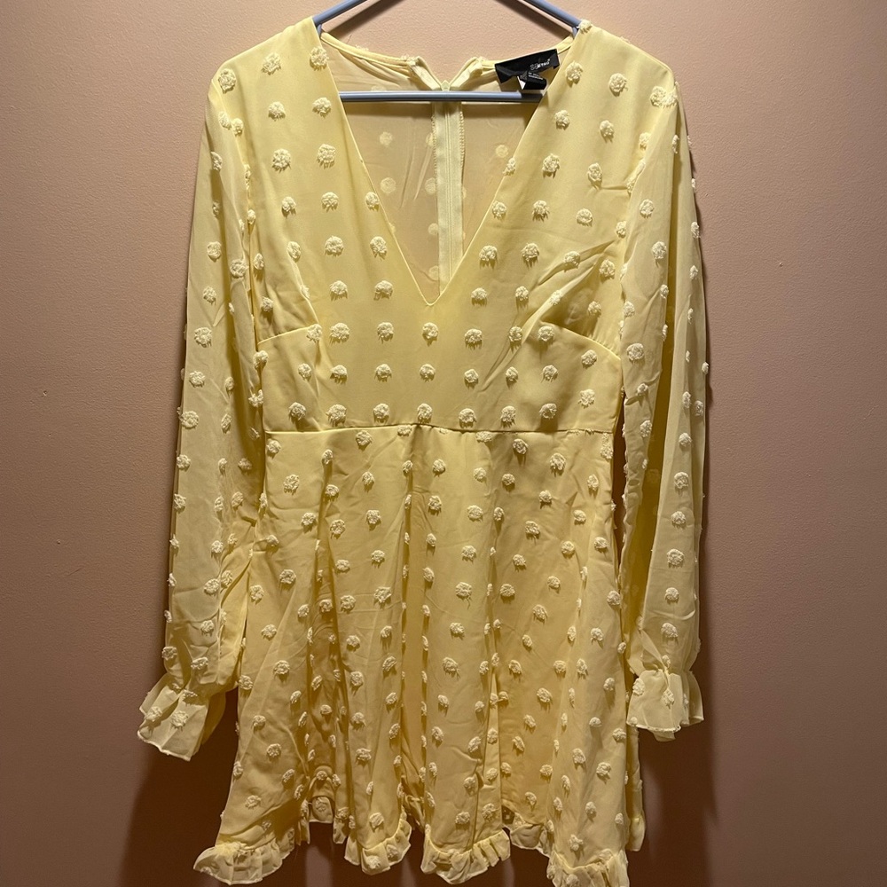 forever 21 yellow dress